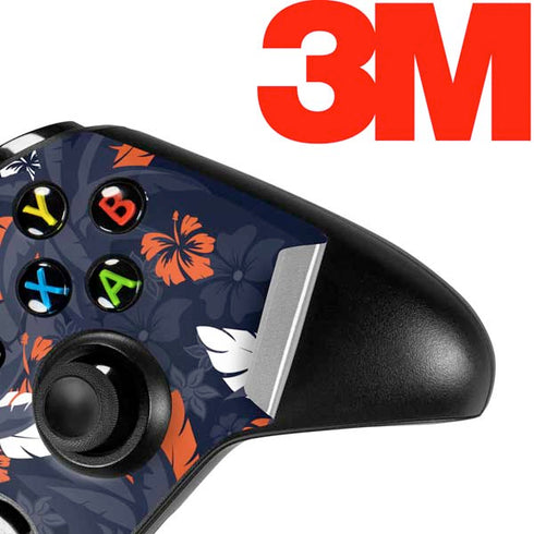 NFL Chicago Bears Tropical Print Xbox One X Controller Skin