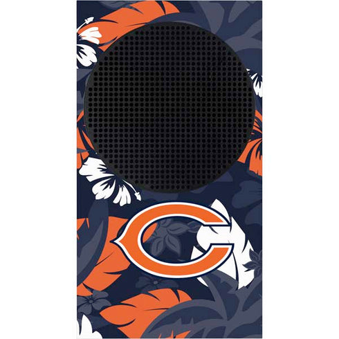 NFL Chicago Bears Tropical Print Xbox Series S Console Skin