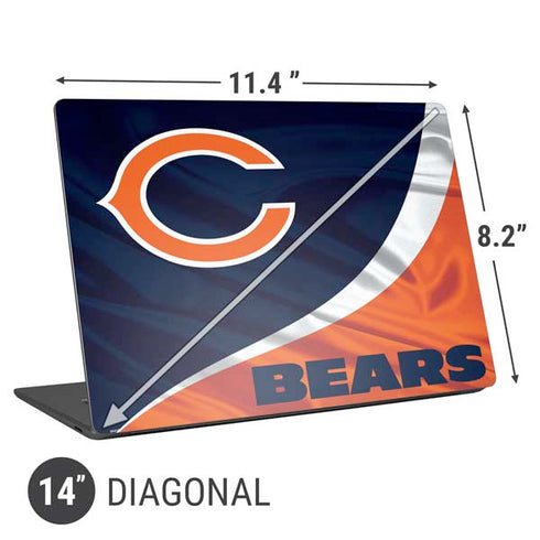 NFL Chicago Bears Universal Laptop 14in (11.4 x 8.2in) Skin