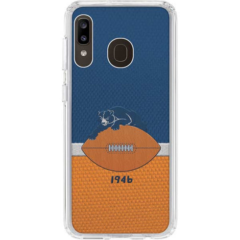 NFL Chicago Bears Vintage Galaxy A20 Clear Case