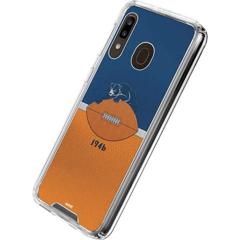 NFL Chicago Bears Vintage Galaxy A30 Clear Case