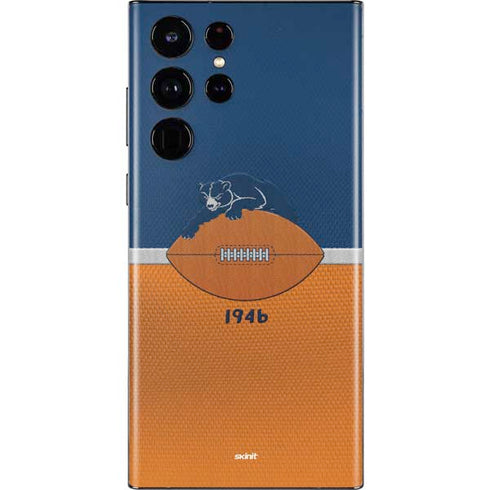 NFL Chicago Bears Vintage Galaxy S22 Ultra Skin