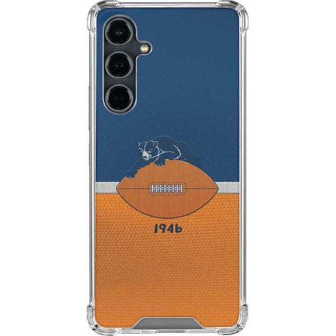 NFL Chicago Bears Vintage Galaxy S23 FE Clear Case