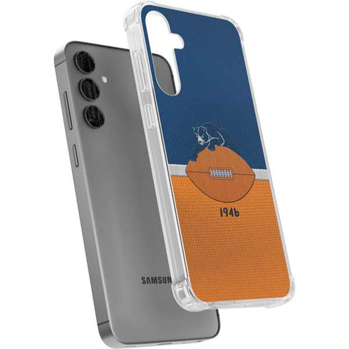 NFL Chicago Bears Vintage Galaxy S24 Plus Clear Case
