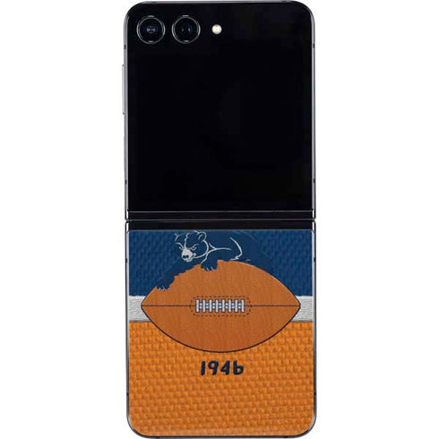 NFL Chicago Bears Vintage Galaxy Z Flip5 5G Skin