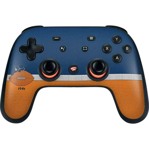NFL Chicago Bears Vintage Google Stadia Controller Skin