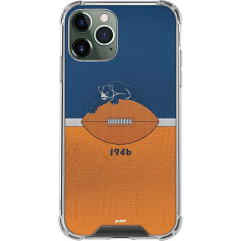 NFL Chicago Bears Vintage iPhone 11 Pro Max Clear Case