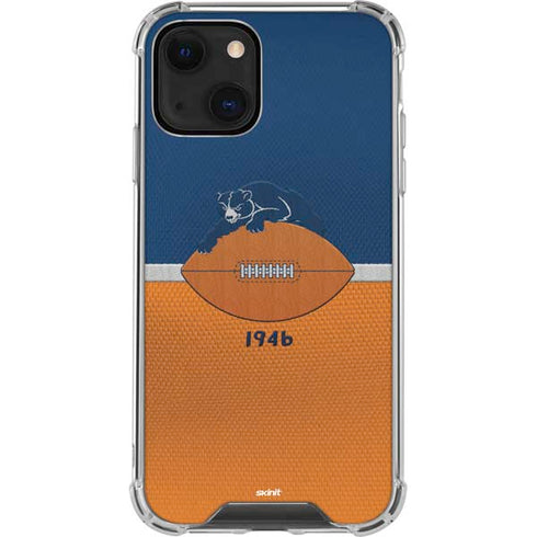 NFL Chicago Bears Vintage iPhone 13 Clear Case