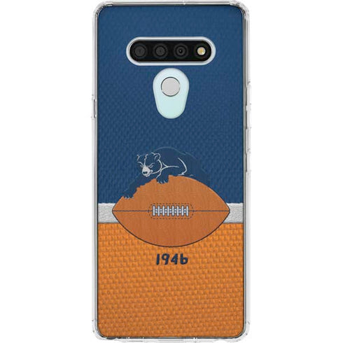 NFL Chicago Bears Vintage LG Stylo 6 Clear Case