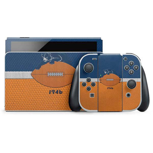 NFL Chicago Bears Vintage Nintendo Switch OLED (2021) Skin