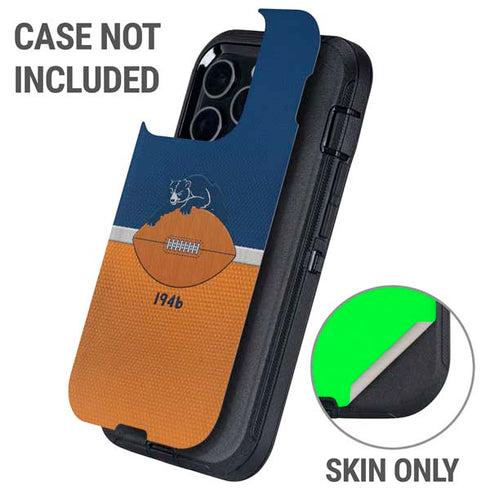 NFL Chicago Bears Vintage Otterbox Defender iPhone Skin