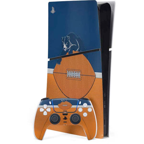 NFL Chicago Bears Vintage PS5 Slim Digital Edition Bundle Skin