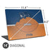 NFL Chicago Bears Vintage Universal Laptop 14in (11.4 x 8.2in) Skin