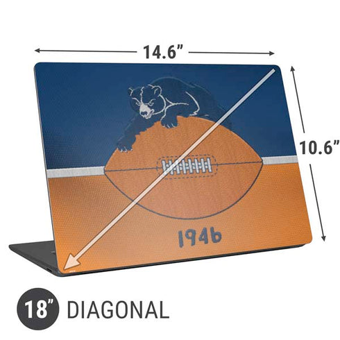 NFL Chicago Bears Vintage Universal Laptop 18in (14.6 x 10.6in) Skin