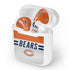 NFL Chicago Bears White Striped Apple AirPods Skin