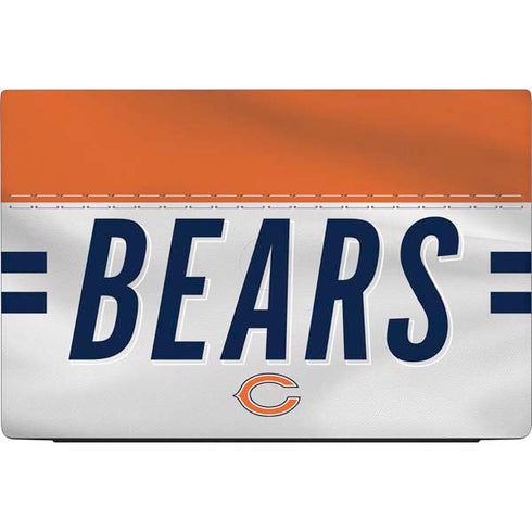 NFL Chicago Bears White Striped Dell Vostro Skin
