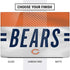 NFL Chicago Bears White Striped Dell Vostro Skin