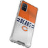 NFL Chicago Bears White Striped Galaxy A51 5G Clear Case