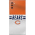 NFL Chicago Bears White Striped Galaxy Note 10 Skin