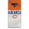 NFL Chicago Bears White Striped Galaxy Note 9 Skin