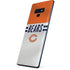 NFL Chicago Bears White Striped Galaxy Note 9 Skin