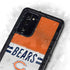 NFL Chicago Bears White Striped Galaxy Note20 5G Waterproof Case