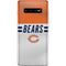 NFL Chicago Bears White Striped Galaxy S10 Plus Skin