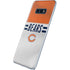 NFL Chicago Bears White Striped Galaxy S10e Skin