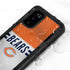 NFL Chicago Bears White Striped Galaxy S20 Waterproof Case