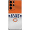 NFL Chicago Bears White Striped Galaxy S21 Ultra 5G Skin
