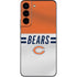 NFL Chicago Bears White Striped Galaxy S22 Skin