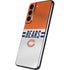 NFL Chicago Bears White Striped Galaxy S22 Skin