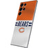 NFL Chicago Bears White Striped Galaxy S22 Ultra Skin