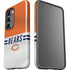 NFL Chicago Bears White Striped Galaxy S23 Plus Pro Case