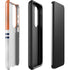 NFL Chicago Bears White Striped Galaxy S23 Pro Case