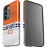 NFL Chicago Bears White Striped Galaxy S23 Pro Case