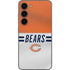 NFL Chicago Bears White Striped Galaxy S23 Skin