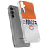 NFL Chicago Bears White Striped Galaxy S24 Plus Clear Case