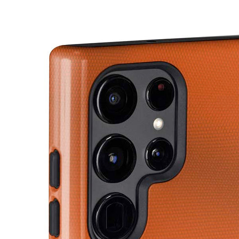 NFL Chicago Bears White Striped Galaxy S24 Ultra Impact Case