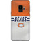 NFL Chicago Bears White Striped Galaxy S9 Skin