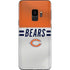 NFL Chicago Bears White Striped Galaxy S9 Skin