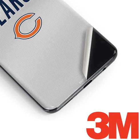 NFL Chicago Bears White Striped Galaxy S9 Skin