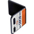 NFL Chicago Bears White Striped Galaxy Z Flip Skin
