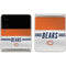 NFL Chicago Bears White Striped Galaxy Z Flip3 5G Skin