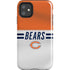 NFL Chicago Bears White Striped iPhone 11 Impact Case
