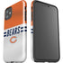 NFL Chicago Bears White Striped iPhone 11 Impact Case