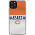 NFL Chicago Bears White Striped iPhone 11 Pro Clear Case