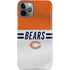 NFL Chicago Bears White Striped iPhone 11 Pro Lite Case
