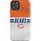 NFL Chicago Bears White Striped iPhone 11 Pro Max Impact Case