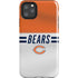 NFL Chicago Bears White Striped iPhone 11 Pro Max Impact Case